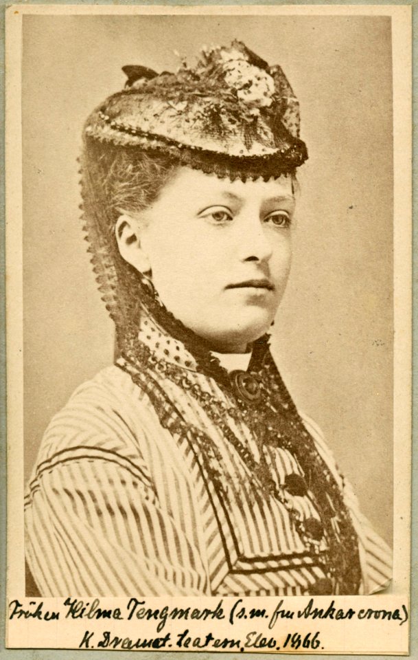 Hilma Tengmark, porträtt - SMV - H8 146