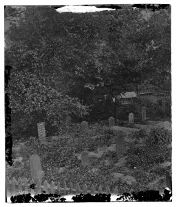 Hilton Head, South Carolina. Graves of sailors killed during the bombardment of November 7, 1861 LOC cwpb.00772
