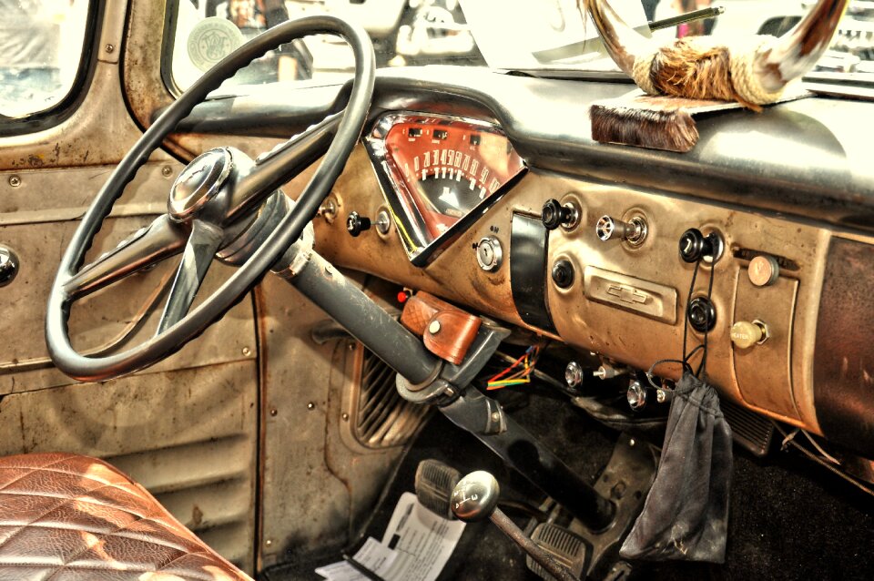Old historically automotive