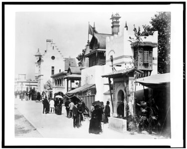 History of Habitation exhibit, Paris Exposition, 1889 LCCN92520979