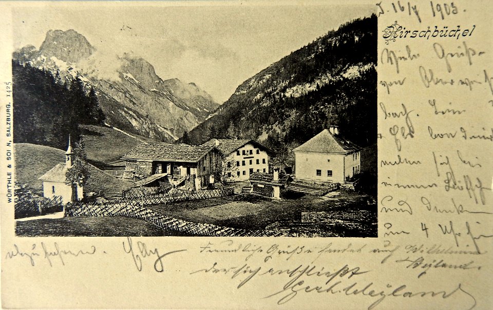 Hirschbühel, Weißbach bei Lofer