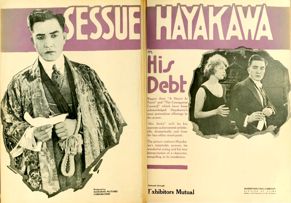 Sessue Hayakawa 1919