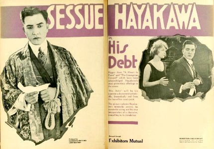 Sessue Hayakawa 1919