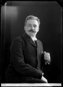 Hjalmar Meissner, conductor, undated portrait - SMV - GM036