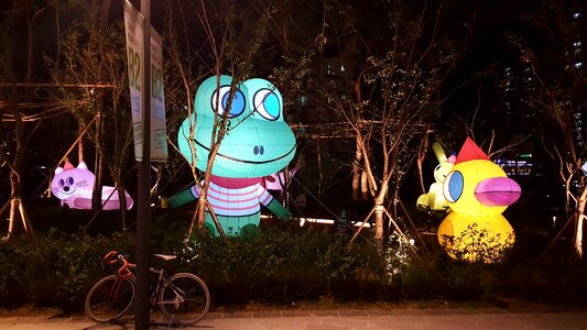 Night lighting characters