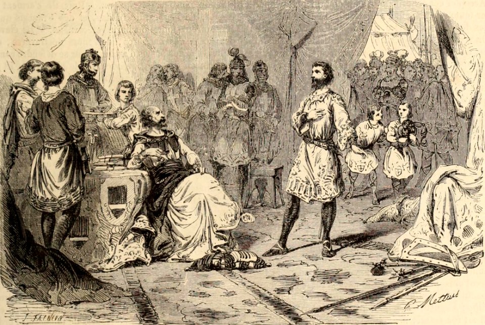 Histoire populaire de la France (2nd ed) - Le Vicomte Raymond Roger arrêté en trahison par ordre du légat