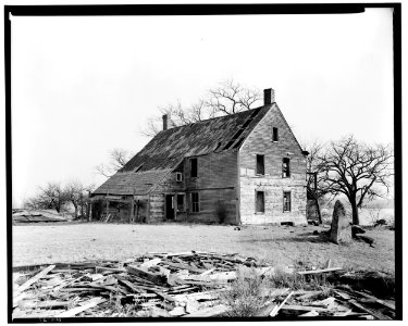 Historic American Buildings Survey L. C. Durette, Photographer VIEW FROM NORTH WEST - Doe Garrison, Lamprey River and Great Bay, Newmarket, Rockingham County, NH HABS NH,8-NEWM,1-3