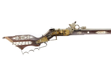 Hjullåslodbössa teschen, 1600-1650 - Skoklosters slott - 90896