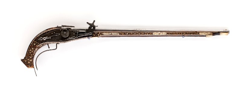 Hjullåspetrinal, Aachen, 1500-talets slut - Livrustkammaren - 95340