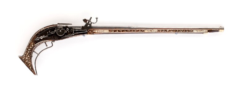 Hjullåspetrinal, Aachen, 1500-talets slut - Livrustkammaren - 95338
