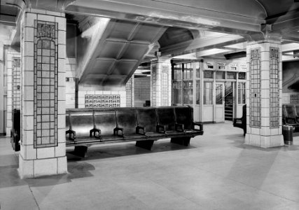 Historic American Buildings Survey, Aug 1970 TRAIN GATES, MAIN FLOOR