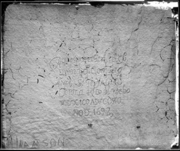 HISTORIC SPANISH RECORD OF THE CONQUEST SOUTH SIDE OF INSCRIPTION ROCK, NEW MEXICO - NARA - 524295 photo