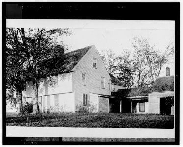 Historical American Buildings Survey L. C. Durette, Photographer WOODMAN GARRISON - LOOKING WEST - Woodman Garrison, Garrison Avenue, Durham, Strafford County, NH HABS NH,9-DUR,5-3