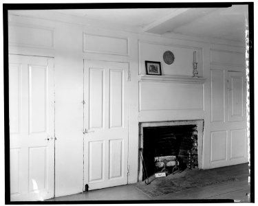 Historical American Building Survey L. C. Durette, Photographer July 19, 1936. DINING ROOM - Parsonage, Newington, Rockingham County, NH HABS NH,8-NEWI,2-10