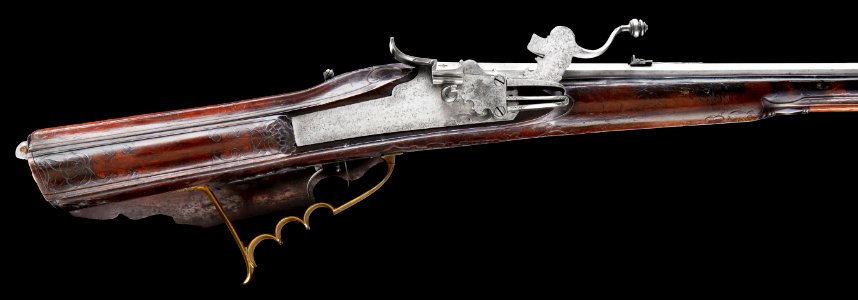 Hjullåsstudsare Joseph Stöckl - Firearms III - Livrustkammaren - 87481