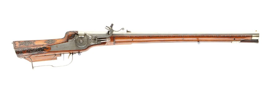 Hjullåsstudsare, Aegidius Gsell, Artzberg, Bayern 1650 - Livrustkammaren - 96326