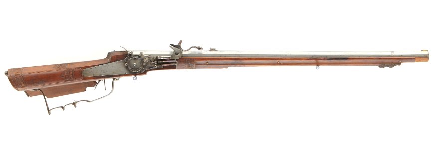 Hjullåsstudsare, Sachsen (Thüringen) ca 1635 - Livrustkammaren - 96345
