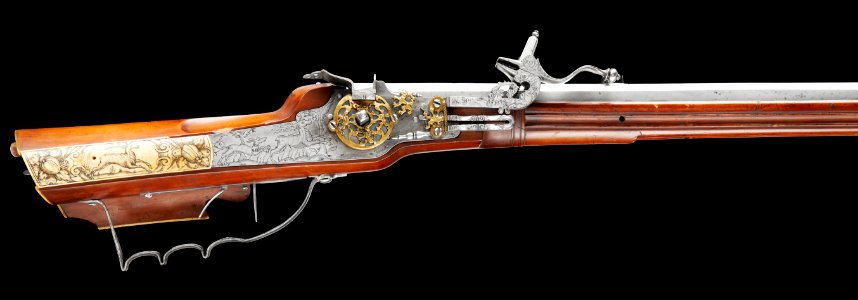 Hjullåsstudsare - Paulus Weller - Firearms III - Livrustkammaren - 87484