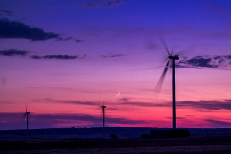 Wind blade wind turbines renewable energy photo