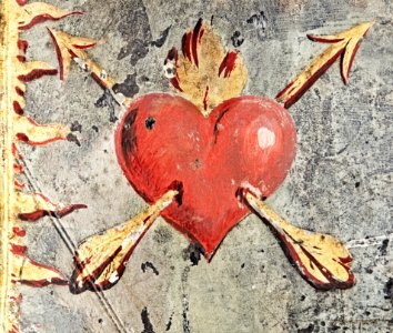 Hjärta målat 1651 - Livrustkammaren - 91410 photo