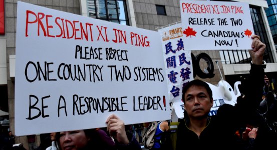 HKers call for release of Canadians in Chinese custody 20190101