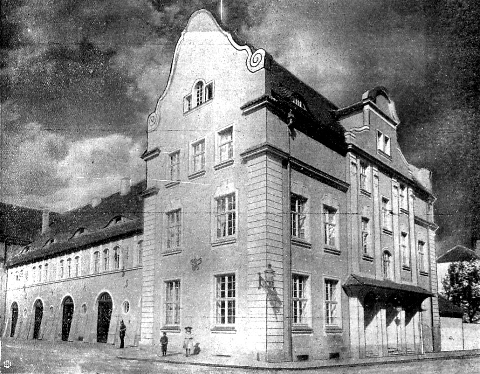 HL Damals - Hauptfeuerwache Aussenansicht