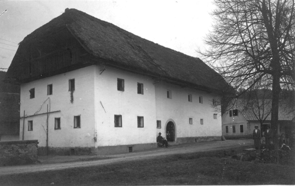 Hiša iz leta 1776 v Guncljah