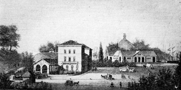 HL Damals – Gebrüder Borchers – Bahnhof – Eröffnung 1851