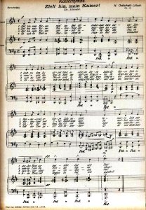 HL Damals – Hermann Gottschalk – Op 12 – Kaiserhymne