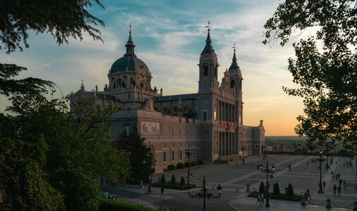 Church sunset religion
