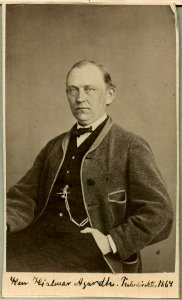 Hjalmar Agardh, porträtt - SMV - H1 006
