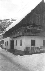 Hiša v Bohinjski Bistrici