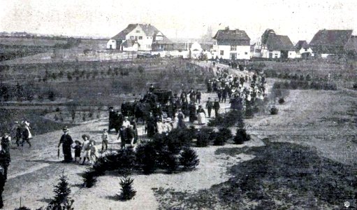HL Damals – Vorwerker Friedhof – Eröffnung – Leichenzug