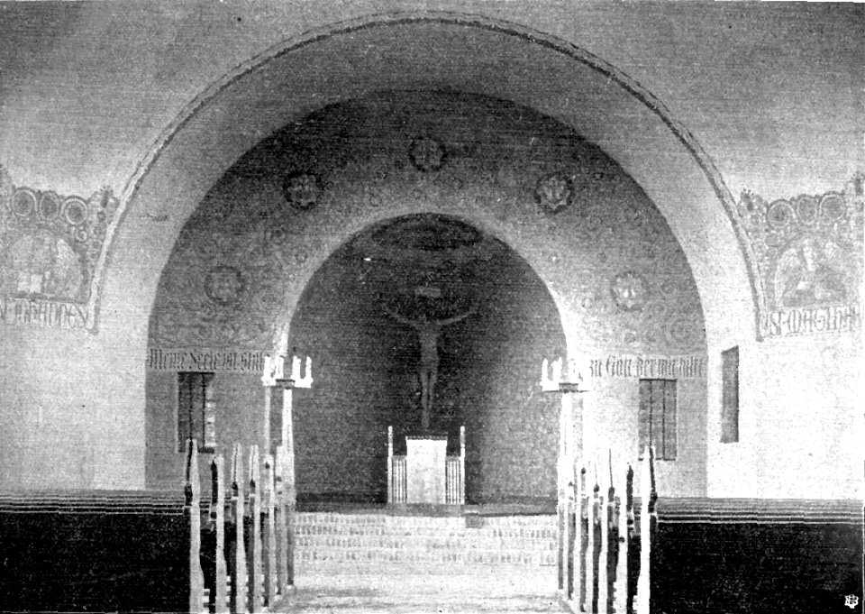 HL Damals – Vorwerker Friedhof – Kapelle –1909 – Innen