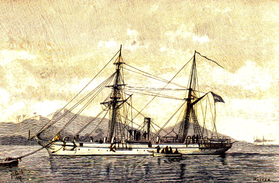 HM Schroefstoomschip vierde klasse Ceram