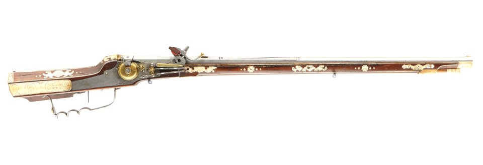 Hjullåsbössa, Zacharias Herold, Dresden ca 1610 - Livrustkammaren - 96323