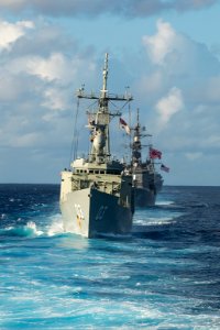 HMAS Sydney (FFG 03) during Pacific Bond 2013