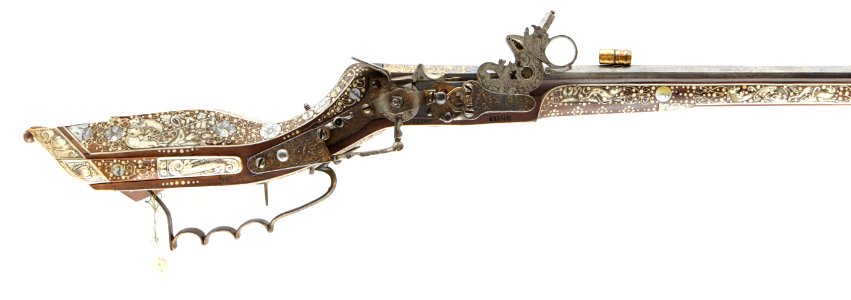 Hjullåslodbössa från 1600-talets mitt - Skoklosters slott - 98307