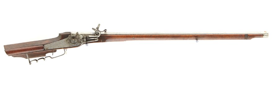 Hjullåslodbössa, pipan daterad 1639 - Livrustkammaren - 96332