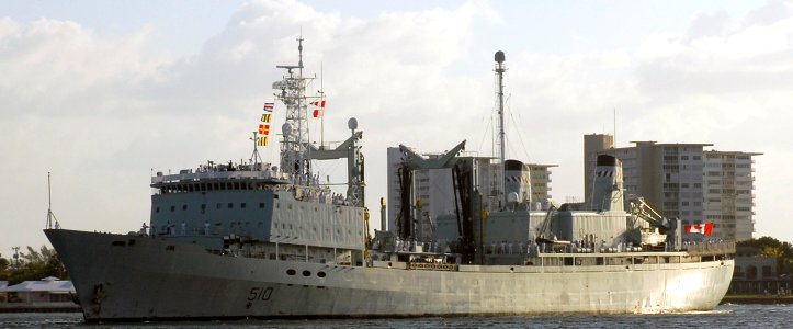 HMCS Preserver in Port Everglades (cropped)