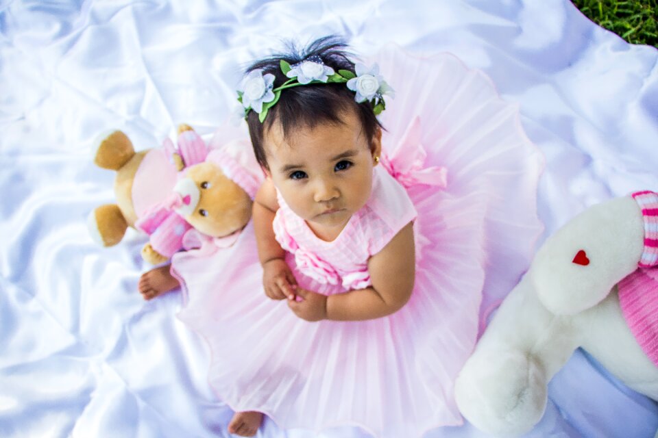 Girl celebration innocence