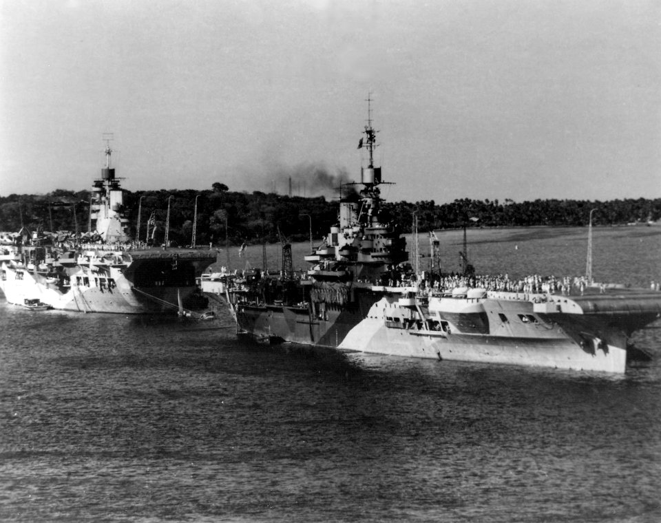 HMS Unicorn (I72) and carrier 1944
