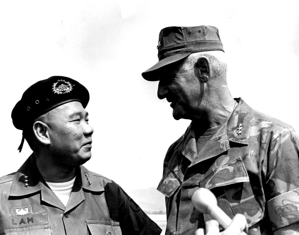 Hoang Xuan Lam and Donn J. Robertson, Vietnam, April 14, 1971