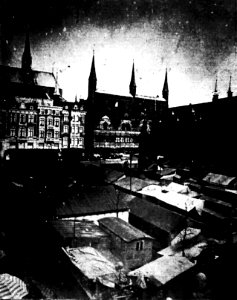 HL Damals – Lübecker Weihnachtsmarkt – 1924 – 1