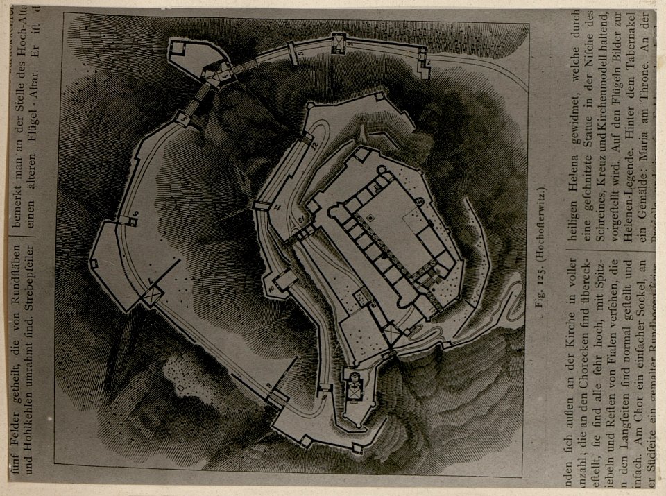 Hochosterwitz, Grundriss. (BildID 15509641)