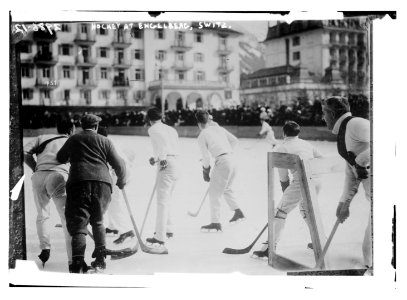 Hockey at Engelberg, Switz. LCCN2014695407