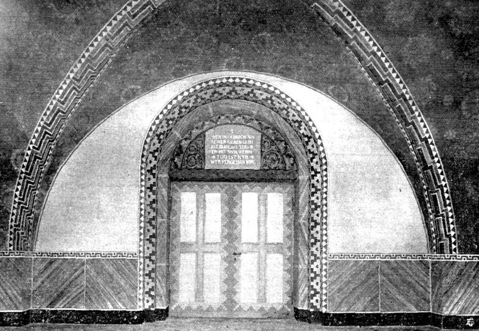 HL Damals – Vorwerker Friedhof – Leichenhalle – Vorraum