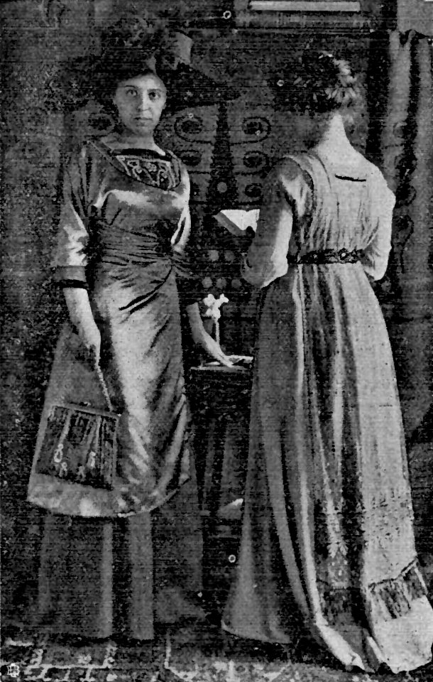 HL Damals – Gebrüder Borchers – Schabbelhaus – Gesellschaft Lübecker Kunstfreundinnen – Stiftungsfest – Modeschau – 1911 – 2