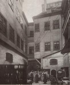 Hof Grundstueck Neumarkt 4 Leipzig 1903