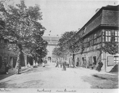 Hof Kurprinz Leipzig um 1880 photo